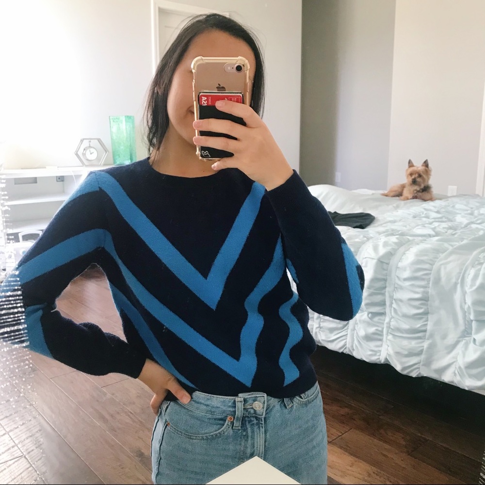 Striped Blue Sweater